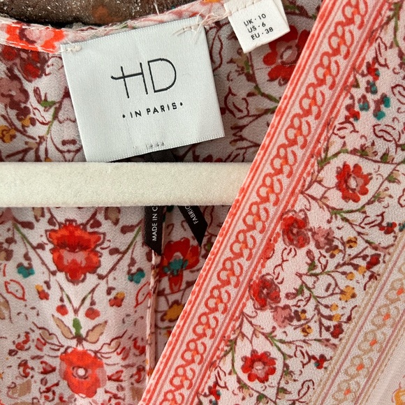 HD in Paris Anthropologie Varina Maxi Dress, size 6 - Picture 2 of 11